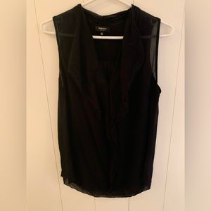 Babaton 100% silk black tunic from Aritzia